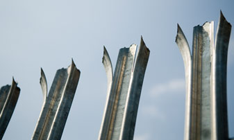 Steel Palisade Fencing in Kent