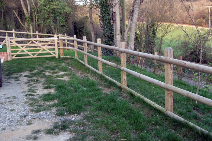 Post and Rail Fencing from Meopham Fencing